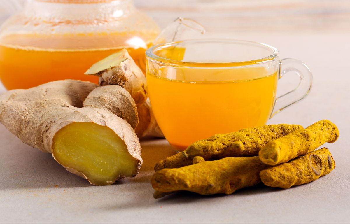 Turmeric Ginger Tea For Weight Loss The Detox Lady